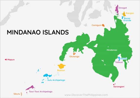 Major Island Divisions: Mindanao Island Group.